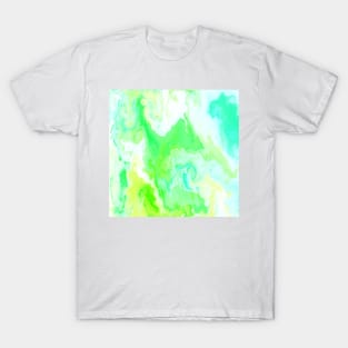 Flowing Green Marble T-Shirt